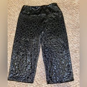 Black Cheetah Print Leggings!